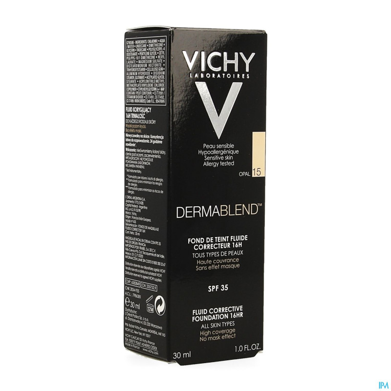 Vichy fdt dermablend fluide 15 opal    30ml