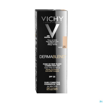 Vichy fdt dermablend fluide 25 nude 30ml