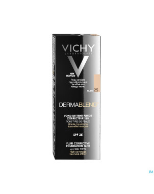 Vichy fdt dermablend fluide 25 nude 30ml