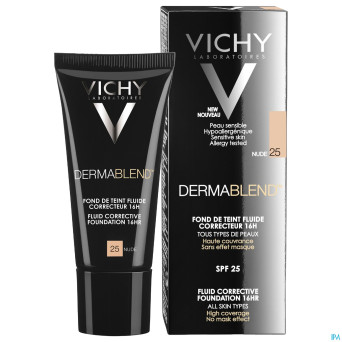 Vichy fdt dermablend fluide 25 nude 30ml