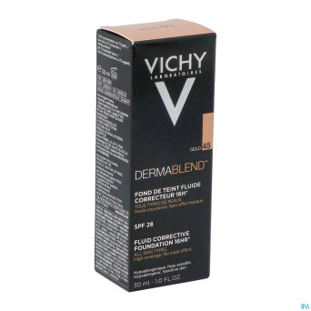 Vichy fdt dermablend fluide 45 gold 30ml