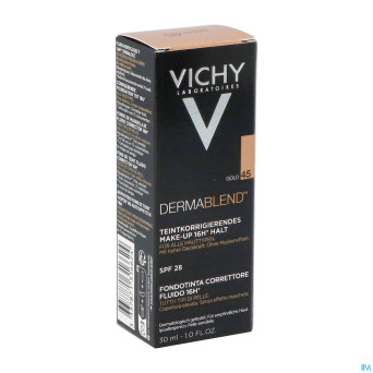 Vichy fdt dermablend fluide 45 gold 30ml