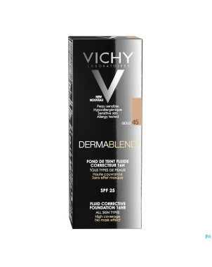 Vichy fdt dermablend fluide 45 gold 30ml