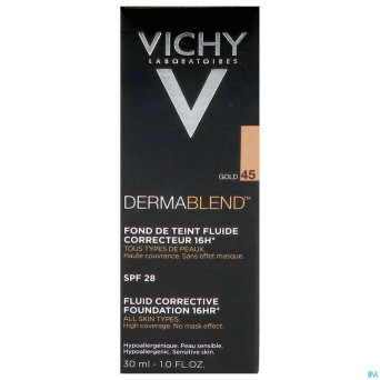 Vichy fdt dermablend fluide 45 gold 30ml