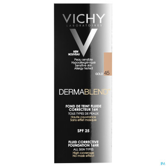 Vichy fdt dermablend fluide 45 gold 30ml