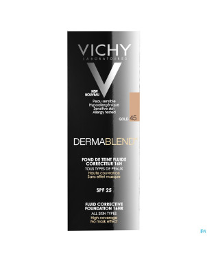 Vichy fdt dermablend fluide 45 gold 30ml
