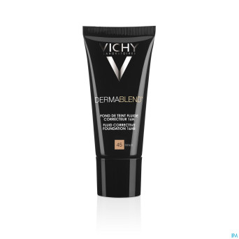 Vichy fdt dermablend fluide 45 gold 30ml