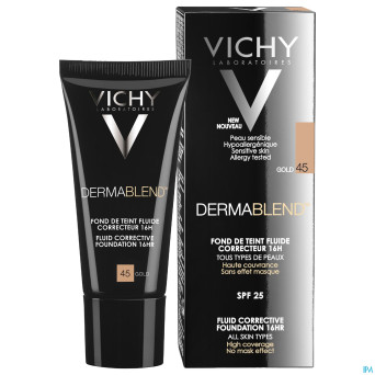 Vichy fdt dermablend fluide 45 gold 30ml