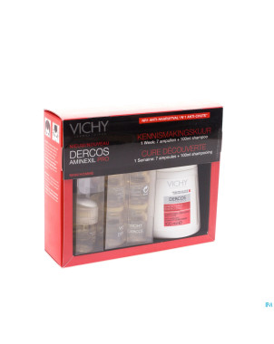 Vichy dercos aminexil pro kit discovery homme