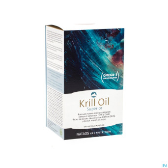 Krill oil superior gelcaps 120x500mg