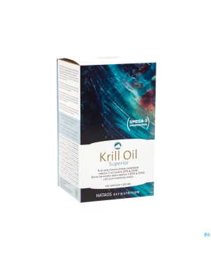 Krill oil superior gelcaps 120x500mg