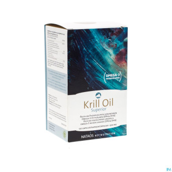 Krill oil superior gelcaps 120x500mg