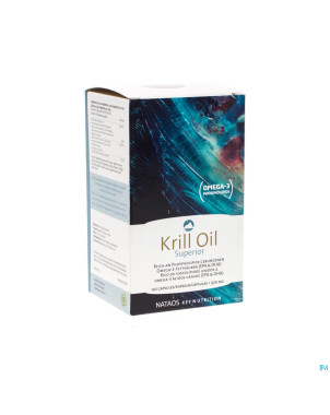 Krill oil superior gelcaps 120x500mg