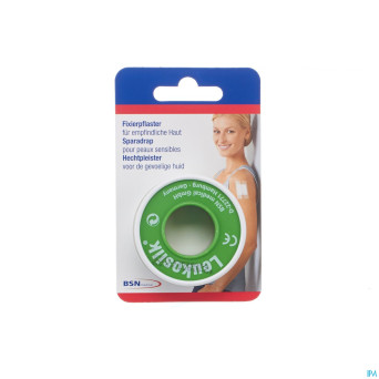 Leukosilk fourreau   1,25cmx5m suspension 1 102102