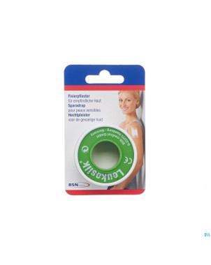 Leukosilk fourreau   1,25cmx5m suspension 1 102102