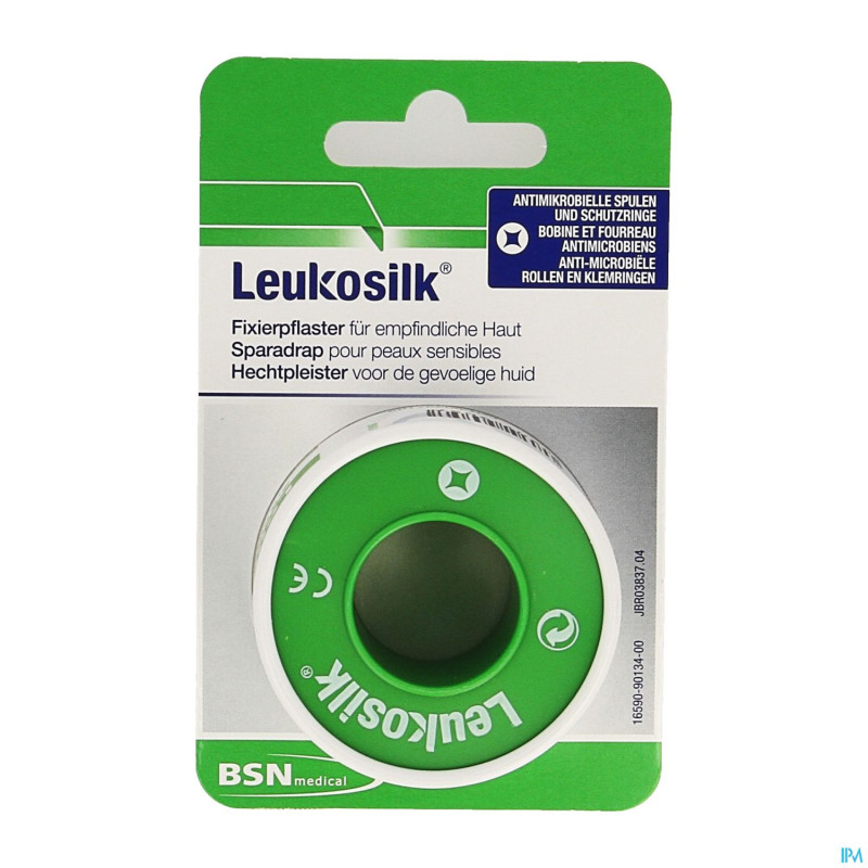 Leukosilk fourreau   2,50cmx5m suspension 1 102203