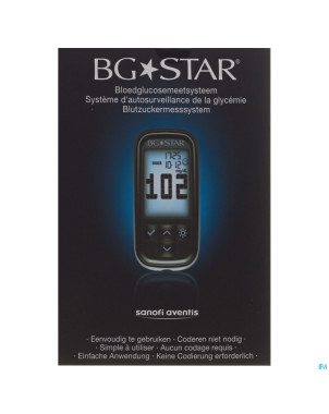 Bg star kit lecteur glycemie