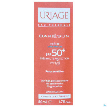 Uriage bariesun ip50+ cr n/parf p sens   50ml