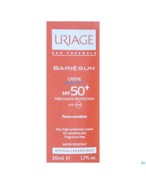 Uriage bariesun ip50+ cr n/parf p sens   50ml