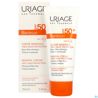 Uriage bariesun cr minerale ip50+ p allerg.100ml