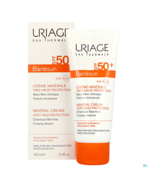 Uriage bariesun cr minerale ip50+ p allerg.100ml