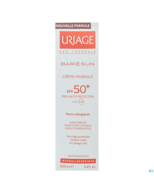 Uriage bariesun cr minerale ip50+ p allerg.100ml