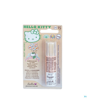 Hello kitty baume levres peche-mandarine