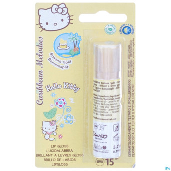 Hello kitty brillant levres banana split