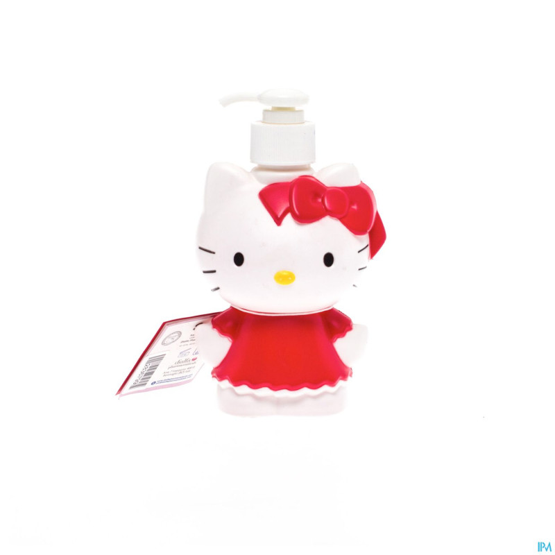 Hello kitty 2en1 sh-douche fraises d.bois 3d 250ml