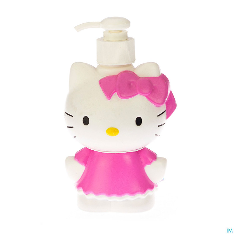 Hello kitty 2en1 sh-douche barbe a papa 3d 250ml