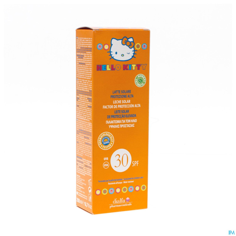 Hello kitty lait solaire ip30 spray 200ml
