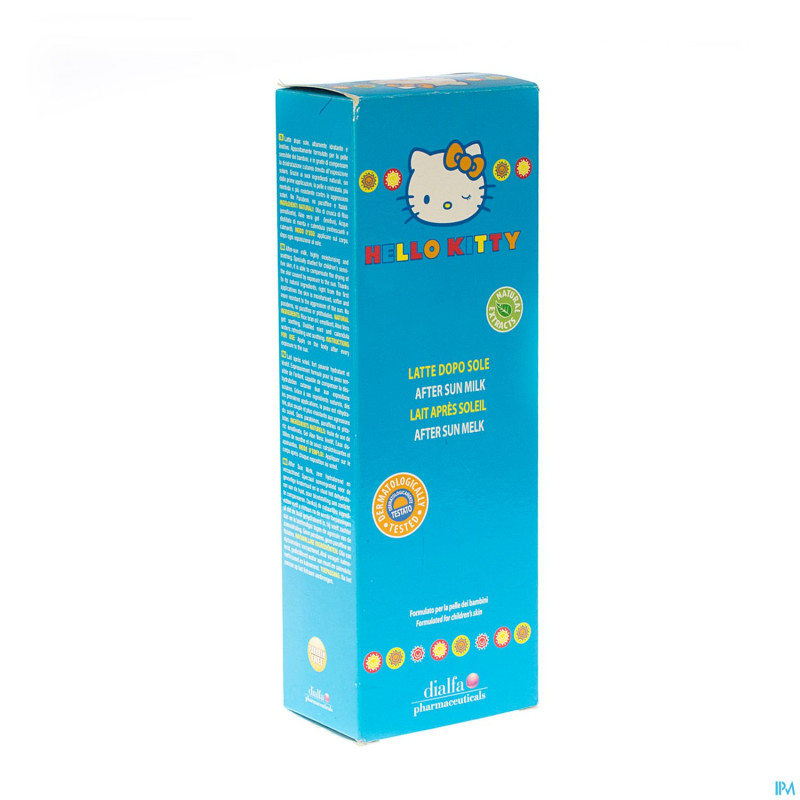 Hello kitty lait apres solaire 200ml