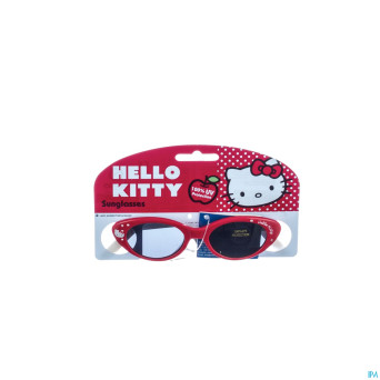 Hello kitty lunettes solaires ovales rouges