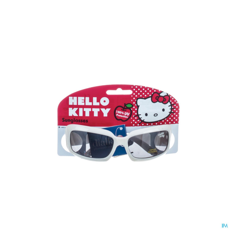 Hello kitty lunettes solaires carrees blanches