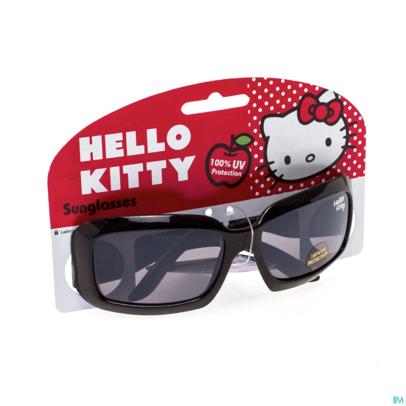 Hello kitty lunettes solaires carrees noires