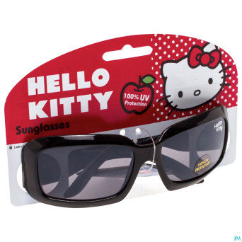 Hello kitty lunettes solaires carrees noires