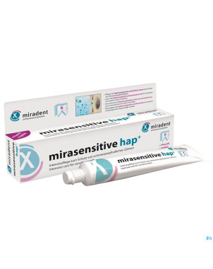 Miradent mirasensitive hap+ dentifrice 50ml
