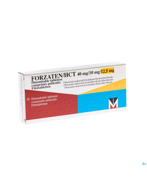 Forzaten/hct 40 mg/10 mg/12,5 mg comp pell 28