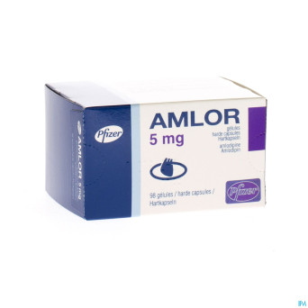 Amlor  5mg caps 98