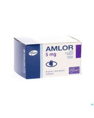 Amlor  5mg caps 98