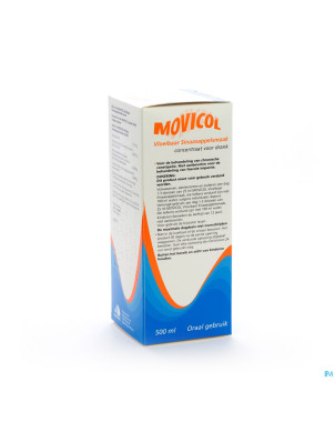 Movicol liquide gout orange sol dil buvable 500 ml