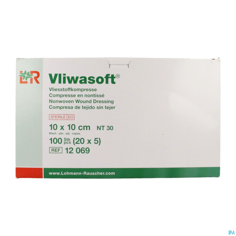 Vliwasoft cp ster n/tiss.6pl   10x 10cm 20x5 12069