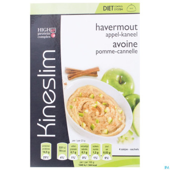Kineslim avoine pomme canelle  sach 4