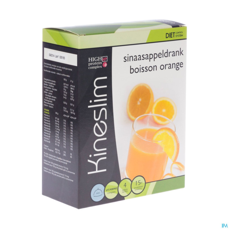 Kineslim boisson orange pdr    sach 4