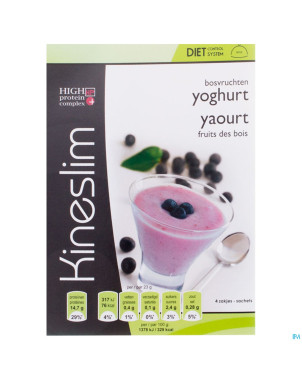 Kineslim yaourt fruits des bois pdr sach 4