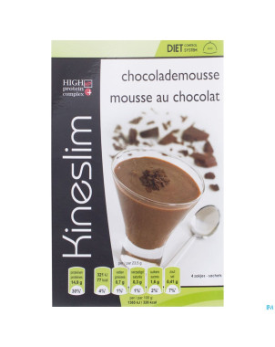 Kineslim mousse au chocolat pdr sach 4