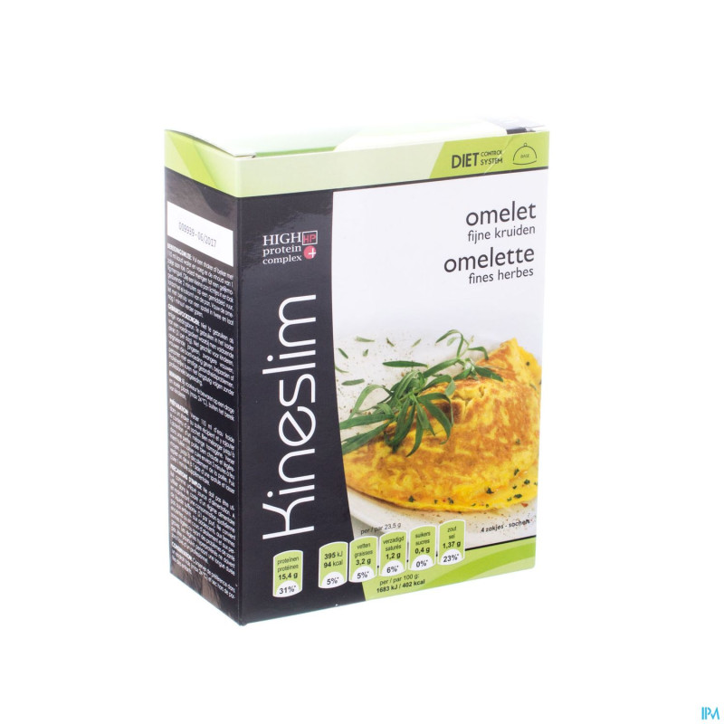 Kineslim omelete fines herbes pdr sach 4