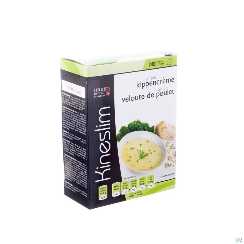 Kineslim veloute poulet pdr    sach 4