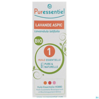Puressentiel he lavande aspic bio exp.10ml
