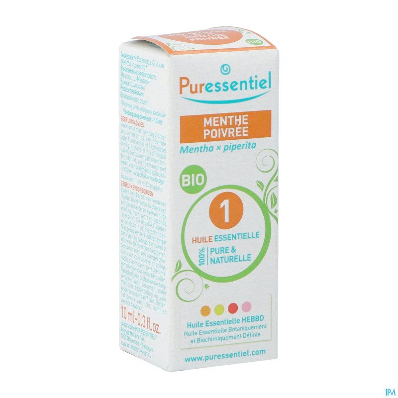 Puressentiel he menthe poivre bio exp.10ml